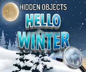 Hidden Objects Hello Winter full screen