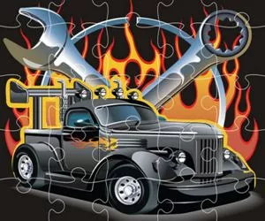 Game Hot Rod Jigsaw