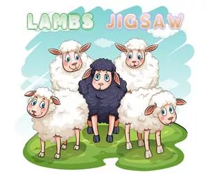 Game Lambs Jigsaw