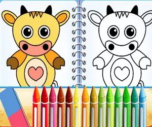 Game Lovely Pets Coloring