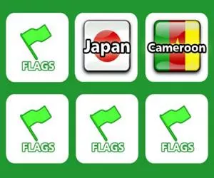 Game Memory With Flags