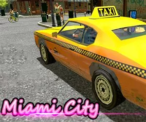 Game Miami Taxi Driver 3d