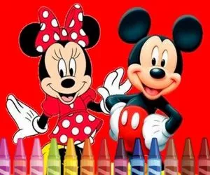 Mickey Mouse Coloring full screen