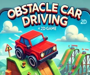 Obstacle Car Driving full screen