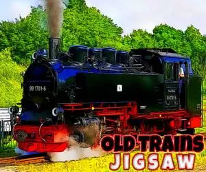 Game Old Trains Jigsaw