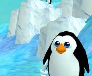 Game Penguin Run 3d