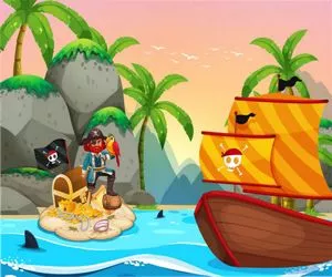 Game Pirate Travel Colori