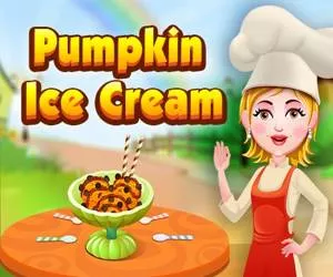 Game Pumpkin Ice Cream