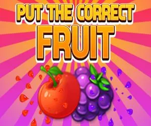 Put The Correct Fruit full screen