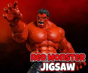 Game Red Monster Jigsaw