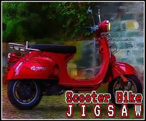 Game Scooter Bike Jigsaw