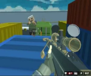 Shooting Blocky Combat Swat Gungame Survival full screen