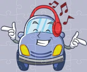 Game Smiling Cars Jigsaw