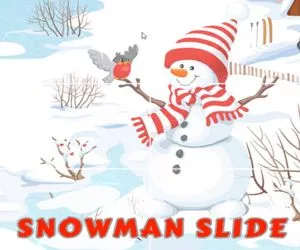 Game Snowman Slide