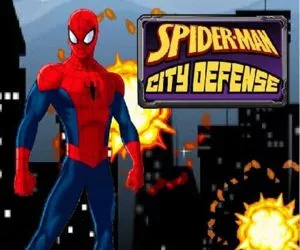 Spiderman City Defense full screen