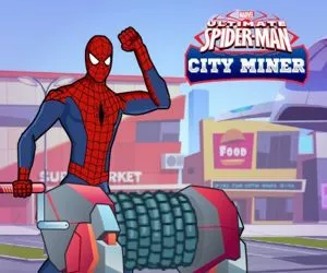 Game Spiderman Gold Miner