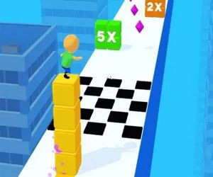 Game Stack Cube Surfer 3d