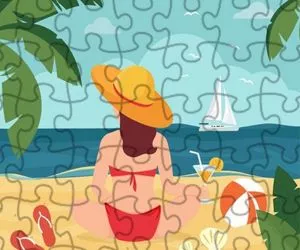 Game Summer Beach Jigsaw