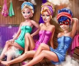 Game Super Girls Sauna Re