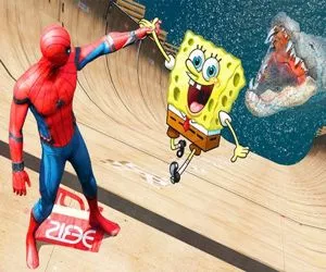 Game Super Spongebob Spid