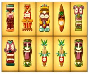 Tiki Mahjong full screen