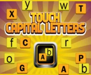 Game Touch Capital Letter