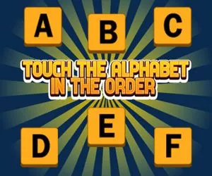 Game Touch The Alphabet I