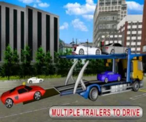 Game Trailer Cargo Truck 