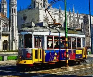 Game Tram Jigsaw