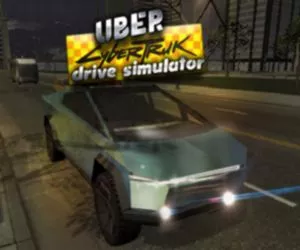 Game Uber Cybertruck Driv