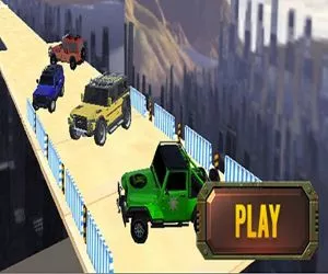 Uphill Mountain Jeep Drive 2k20 full screen