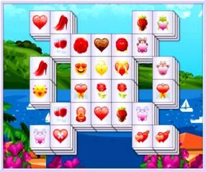 Game Valentines Mahjong D