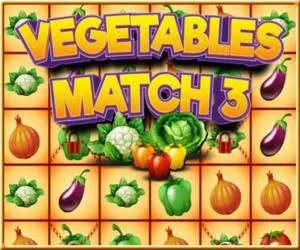 Game Vegetables Match 3