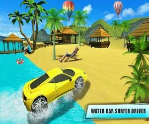 Game Water Surfer Car Flo